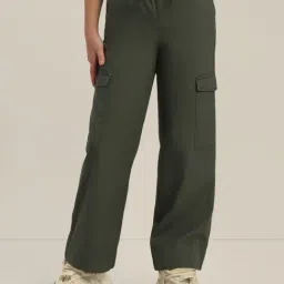 VERO MODA GIRL Laurel Wreath Cotton Pants-picture-16