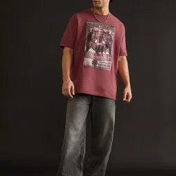 The Souled Store Deadpool: Double Trouble Oversized T-Shirts image 3