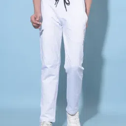 Crimsoune Club Kids White Textured Trackpants-image-22