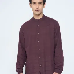 7 Alt By Pantaloons Huckleberry Relaxed Fit Checks Shirt-image-11