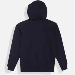 Allen Solly Girls Navy Embellished Full Sleeves Sweatshirt image 2