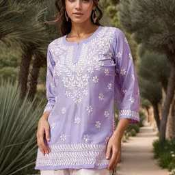 KALINI Women Floral Embroidered Flared Sleeves Kurta-image-39