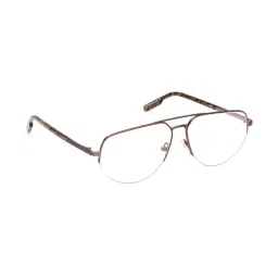 Ermenegildo Zegna EZ5266 59 036 Brown Pilot Eye Frames for Men image 3