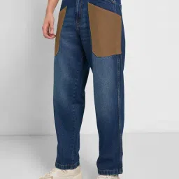 Sf Jeans By Pantaloons Blue Cotton Loose Fit Jeans image 3