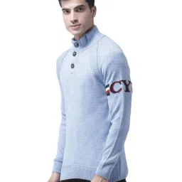Club York Light Blue Raglan Sleeves Sweater image 3