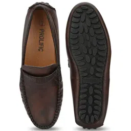 Prolific Men's Brown Casual Loafers image 3
