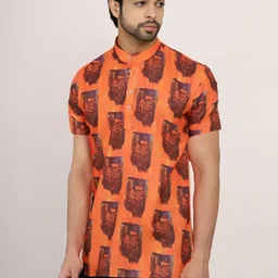 JEXI Men Ethnic Motifs Kurta image 5
