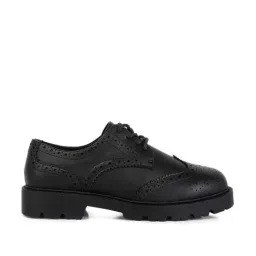 London Rag Women's Black Derby Shoes-picture-109