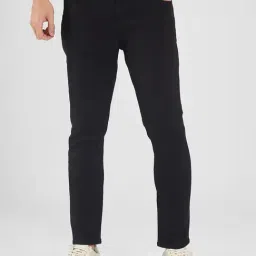 Spykar Black Slim Fit Jeans-image-67