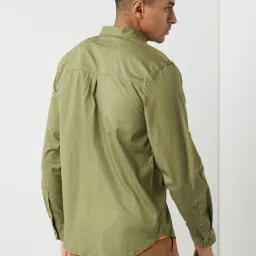 Wildcraft Green Cotton Regular Fit Shirt image 2