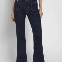 American Eagle Navy Regular Fit Jeans-picture-1