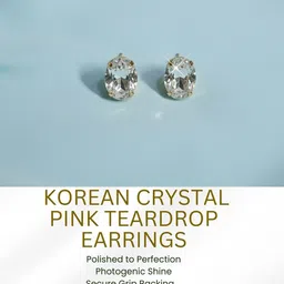 MANSIYAORANGE Crystal-Studded Jewellery Set image 2