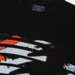 Peter England Casuals Men Quirky Printed Pullover image 2