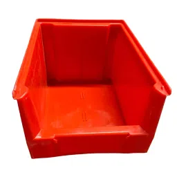 S.R.Industries Bin 15 Plastic 200x125x100 mm Red Storage Bin image 3