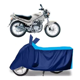 Auto Pearl Two Wheeler Cover for Kinetic GF 170 - Cyan, Blue-picture-28