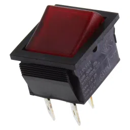 ARCOLECTRIC (BULGIN LIMITED) SWITCH, ROCKER, ILLUMINATED, DPST, 16A, 250VAC, RED, C1353AABR2-B-picture-18