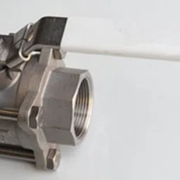 Valson Three Piece Ball Valve (Size- 3 Inch Screwed BSP Grade-SS 316 /CF8M) image 1