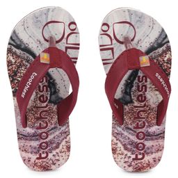 Toothless Slip on Flip Flops - Maroon-picture-5