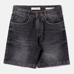 CRIMSOUNE CLUB Mild Washed Shorts - Grey-picture-5