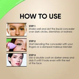 GlamFam Set Of 2 HD Pro Cover Concealer - 5 ml Each - Green 05 image 3