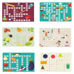 Wissen Crossword Activity Board Game (color may vary) image 2