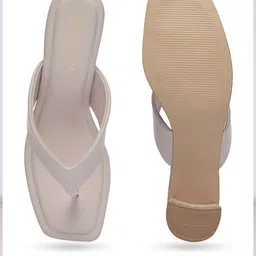 Monrow Serena Women Open Toe Block Heel Sandals image 2