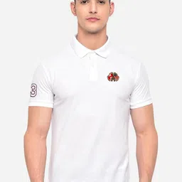 MERRIMENT Men Polo Collar T-shirt-image-20