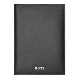 Hugo Boss Classic Smooth Black Folding Card Holder-image-40