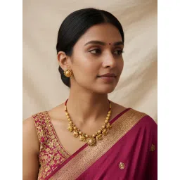 Curio Cottage Traditional Kamdhenu Jewellery Set-picture-10