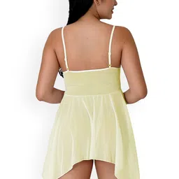 Fihana Self Design Baby Doll with Asymmetric image 4