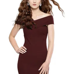 ADV FASHION WEAR Off-Shoulder Bodycon Mini Dress image 1