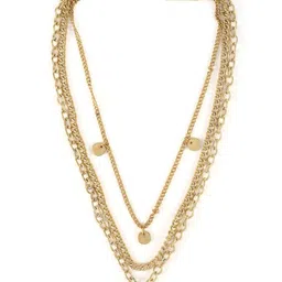 corsica DressBerry Gold-Plated Minimal Necklace image 4