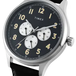 Timex Men Leather Straps Analogue Multi Function Watch - TWEG184SMU17 image 2
