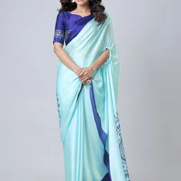 TRENDING KART Pure Georgette Saree-image-7