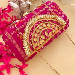 thebyrastore Party Pink Clutch-picture-11