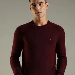 Tommy Hilfiger Men Round Neck Long Sleeve Woollen Pullover-picture-22
