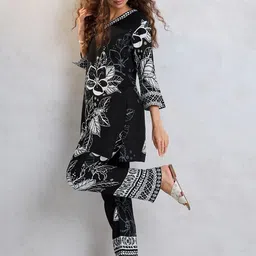 FLOWERVELLY Printed Tunic With Trousers Co-Ords-picture-19