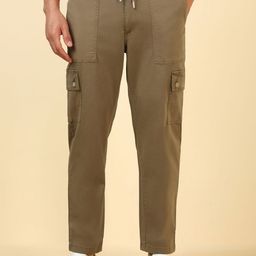 Allen Solly Men Relaxed Fit Mid-Rise Cargos-picture-27
