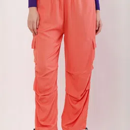 vashist Women Mid-Rise Cargos Trousers-picture-6