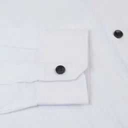 RAJUBHAI HARGOVINDAS Striped Spread Collar Pure Cotton Kurta With Patiala image 2