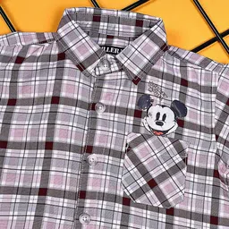 Killer Boys Classic Tartan Checks Checked Casual Shirt image 2