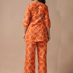 Anouk Rustic Women Printed Pure Cotton Co-Ords image 4