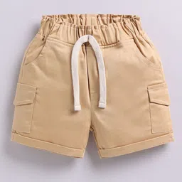 LITTLE NINJA Infant Boys Printed Spread Collar Pure Cotton Shirt With Shorts image 5