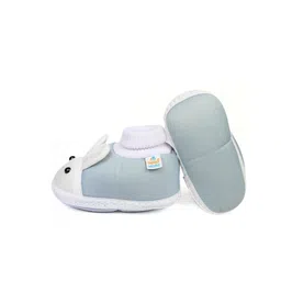NESKA MODA Pack of 2 Kids Cotton Booties image 3