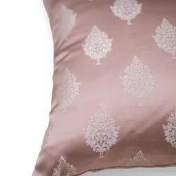 Vendola Rose Gold & Silver-Toned Set of 2 Square Cushion Covers image 3