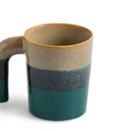 ExclusiveLane Set Of 4 Printed Ceramic Glossy Cups and Mugs image 3