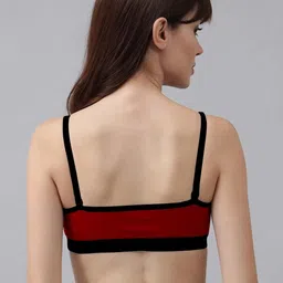 Samvar Multi Cotton Non-Wired Non Padded Minimizer Bra image 4