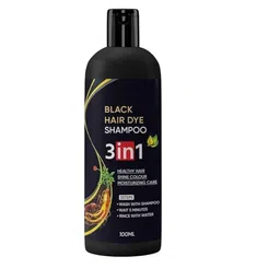 CHIWA 3 In 1 Hair Dye Shampoo - 100 ml - Black-picture-37