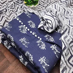 Lilots Printed Unstitched Dress Material-picture-24