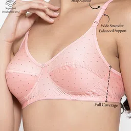 shyam sons flair SHYAM SONS Women Pack Of 3 FLAIR Floral Full Coverage Bra image 5